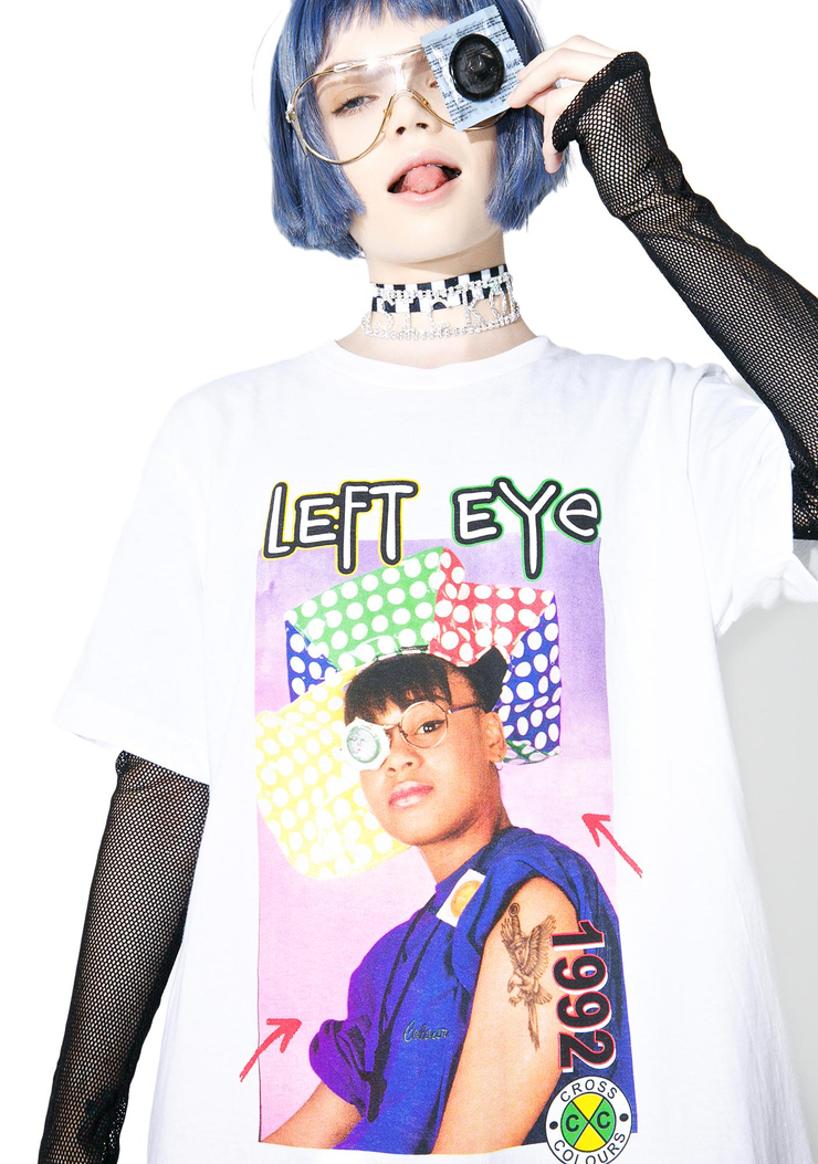 Picture of Cross Colours TLC Left Eye T-Shirt | Dolls Kill